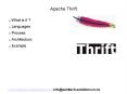 An introduction to Apache Thrift PowerPoint PPT Presentation