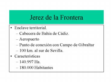 Jerez de la Frontera