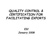 QUALITY CONTROL