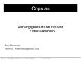 Copulas  PowerPoint PPT Presentation