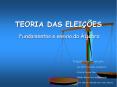TEORIA DAS ELEI PowerPoint PPT Presentation