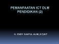 H. ENDY SJAIFUL ALIM ,S.T,M.T PowerPoint PPT Presentation