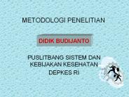 METODOLOGI PENELITIAN