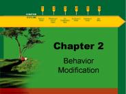Behavior Modification