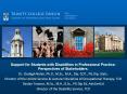 Support for Students with Disabilities in Professional Practice: Perspectives of Stakeholders. PowerPoint PPT Presentation