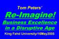 Tom Peters PowerPoint PPT Presentation