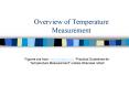 Overview of Temperature Measurement PowerPoint PPT Presentation