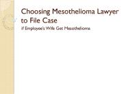 New Orleans Mesothelioma Legal Help