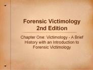 Forensic Victimology  2nd Edition