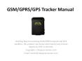 GPS tracking device GPS tracker