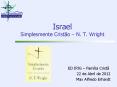 Israel Simplesmente Crist PowerPoint PPT Presentation