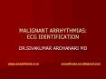 MALIGNANT ARRHYTHMIAS: ECG IDENTIFICATION PowerPoint PPT Presentation