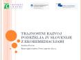 TRAJNOSTNI RAZVOJ PODE PowerPoint PPT Presentation