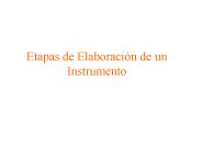 Etapas de Elaboraci