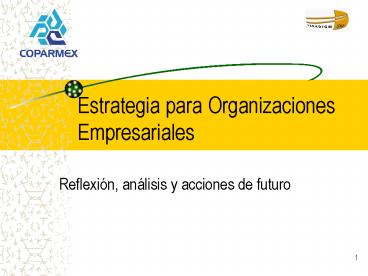 Estrategia para Organizaciones Empresariales