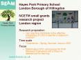 Hayes Park Primary School London Borough of Hillingdon  NCETM small grants research project London region PowerPoint PPT Presentation