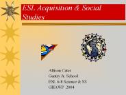 ESL Acquisition