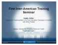First Inter-American Training Seminar PANEL TOPIC: Design and Implementation of a Civic Education Campaign in Coalition with Other Players  Mirtala Concepci PowerPoint PPT Presentation