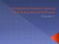 Integrating Problem-Solving and Educational Software PowerPoint PPT Presentation