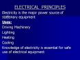 ELECTRICAL PRINCIPLES PowerPoint PPT Presentation