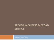 ALEXIS Limousine & Sedan Service