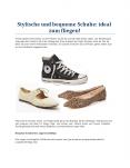 Stylische und bequeme Schuhe: ideal zum fliegen! PowerPoint PPT Presentation