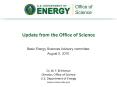 Basic Energy Sciences Advisory committee PowerPoint PPT Presentation
