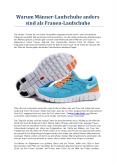 Warum Männer-Laufschuhe anders sind als Frauen-Laufschuhe PowerPoint PPT Presentation