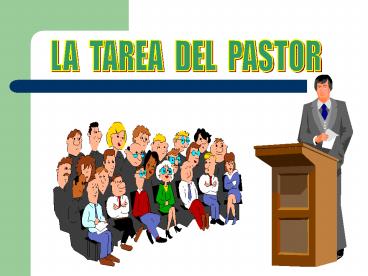 LA OBRA DEL PASTOR