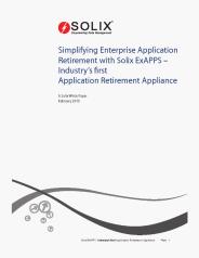 Solix ExAPPS White Paper