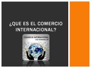 Comercio internacional, que es comercio internacional