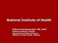 National Institute of Health PowerPoint PPT Presentation