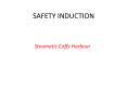 SAFETY INDUCTION PowerPoint PPT Presentation