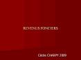 REVENUS FONCIERS PowerPoint PPT Presentation