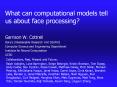 What can computational models tell us about face processing? PowerPoint PPT Presentation