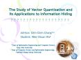 The Study of Vector Quantization and Its Applications to Information Hiding ??????????????????? PowerPoint PPT Presentation