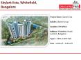 Skylark Esta Presenting 2 BHK, 3 BHK Flats in Whitefield Bangalore