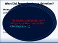 What Did Jesus Say About Salvation? PowerPoint PPT Presentation