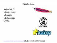 An introduction to Apache Gora