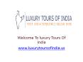 Luxury India Vacations PowerPoint PPT Presentation