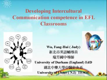 Developing Intercultural Communication competence in EFL Classrooms