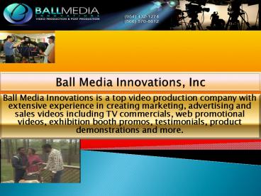 Ball Media Innovationss