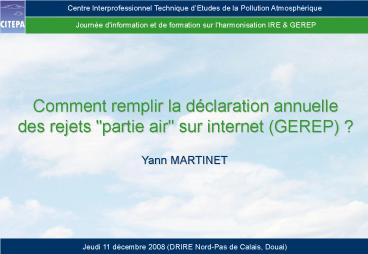 Diaporama de formation