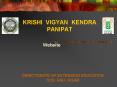 KRISHI VIGYAN KENDRA PANIPAT PowerPoint PPT Presentation