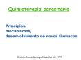 Quimioterapia parasit PowerPoint PPT Presentation