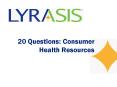 20 Questions: Consumer Health Resources PowerPoint PPT Presentation
