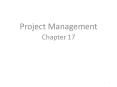 Project Management PowerPoint PPT Presentation