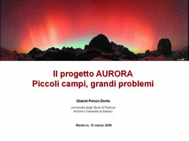Il protocollo e la gestione dei documenti
