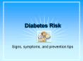 Diabetes Risk PowerPoint PPT Presentation