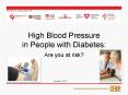 High Blood Pressure in People with Diabetes: PowerPoint PPT Presentation
